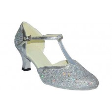 RENATA SILVER 1.5 LOW HEEL